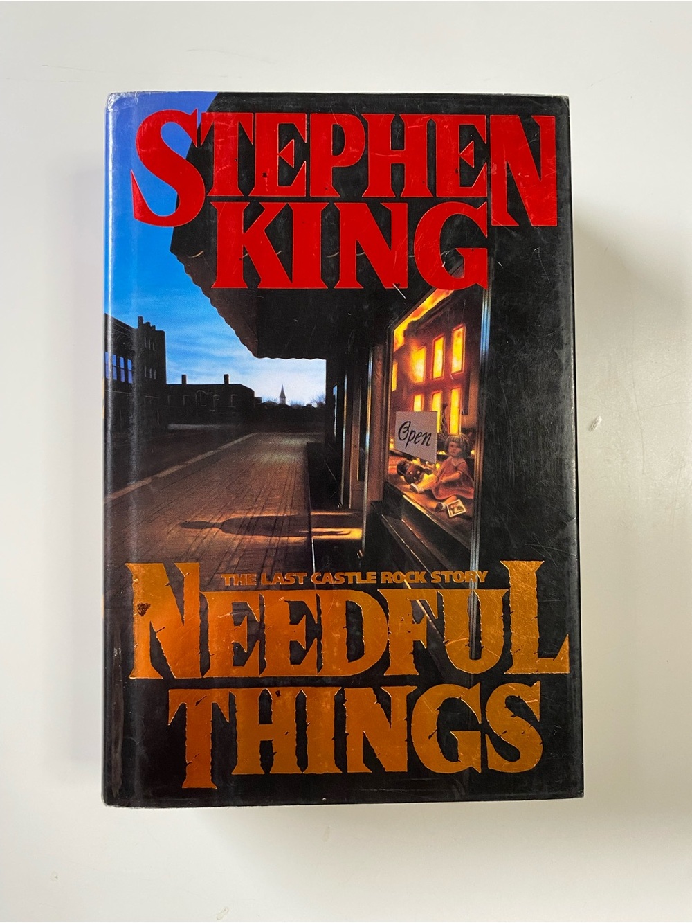 Needful Things by Stephen King (HCDJ, 1991) 1st Print Viking